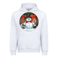 White western snowman christmas ornament Urban Hoodie - Jasminsmagicworld