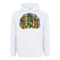 White western rainbow with cactus Heavyweight Hoodie - RanaPortraitStore