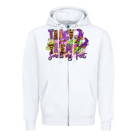 White Trick or treat smell my feet Zipper Hoodie - RanaPortraitStore