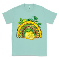 Seafoam lemon  rainbow Classic Tee - BarkalooDesign