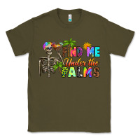 Army Green find me under the palms Classic Tee - RanaPortraitStore