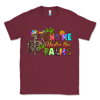 Burgundy find me under the palms Classic Tee - RanaPortraitStore