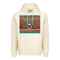 Tofu show mom aztec cowhide leopard heifer Premium Hoodie - Artiststas