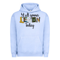 Pigment Grape Ice Y'all Gonna Learn Today Urban Hoodie - LillyAllenDesigns