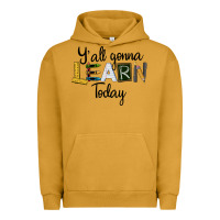 Pigment Peanut Butter Y'all Gonna Learn Today Urban Hoodie - LillyAllenDesigns