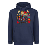 Navy Mexico Fiesta Squad Heavyweight Hoodie - texasbilliewilder