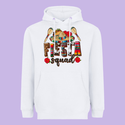 Mexico Fiesta Squad Heavyweight Hoodie Designed By Texasbilliewilder