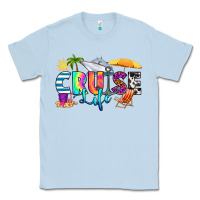 Dusty Blue cruise life Classic Tee - RanaPortraitStore