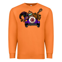 Carrot Halloween Truck Premium Sweatshirt - CowhideDigitalArt