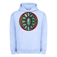 Pigment Grape Ice turquoise gemstone christmas ornament Urban Hoodie - Jasminsmagicworld