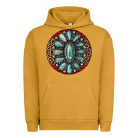 Pigment Peanut Butter turquoise gemstone christmas ornament Urban Hoodie - Jasminsmagicworld