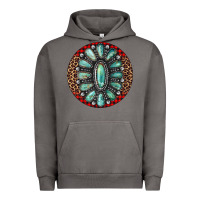 Pigment Tornado turquoise gemstone christmas ornament Urban Hoodie - Jasminsmagicworld