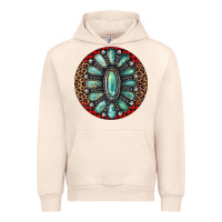 Sandshell turquoise gemstone christmas ornament Urban Hoodie - Jasminsmagicworld