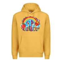 Mustard back to school 1 3200x2400 Premium Hoodie - AdoDesignShop