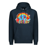 Navy back to school 1 3200x2400 Premium Hoodie - AdoDesignShop