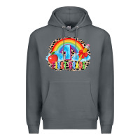 Rock back to school 1 3200x2400 Premium Hoodie - AdoDesignShop