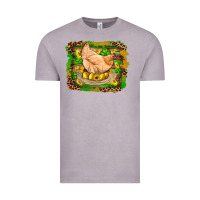 Vintage Zinc st patricks day farm chicken gold eggs leopard serape glitter Vintage Tee - Artiststas