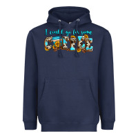 Navy i could go for some coffee Heavyweight Hoodie - Zillion Design Studio