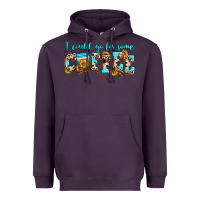 Plum i could go for some coffee Heavyweight Hoodie - Zillion Design Studio