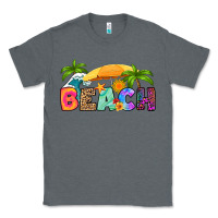 Charcoal Heather beach Classic Tee - RanaPortraitStore