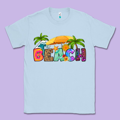 Beach Classic Tee Designed By Ranaportraitstore