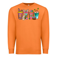 Carrot Easter coffee drinks Easter Day Premium Sweatshirt - Neo Western