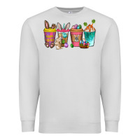 Dove Grey Easter coffee drinks Easter Day Premium Sweatshirt - Neo Western