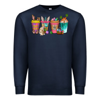 Navy Easter coffee drinks Easter Day Premium Sweatshirt - Neo Western