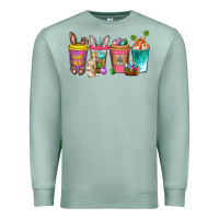 Seafoam Easter coffee drinks Easter Day Premium Sweatshirt - Neo Western