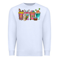 White Easter coffee drinks Easter Day Premium Sweatshirt - Neo Western