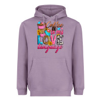 Lavender coffee is my love language Heavyweight Hoodie - Zillion Design Studio