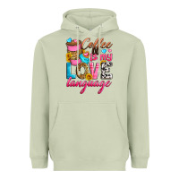 Matcha coffee is my love language Heavyweight Hoodie - Zillion Design Studio