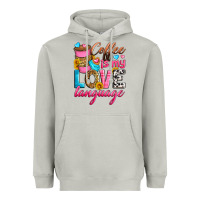 Moon Dust coffee is my love language Heavyweight Hoodie - Zillion Design Studio