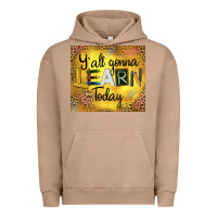 Pigment Burro Western Y'all Gonna Learn Today Urban Hoodie - LillyAllenDesigns