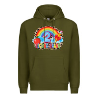 Army Green back to school 2 3200x2400 Premium Hoodie - AdoDesignShop