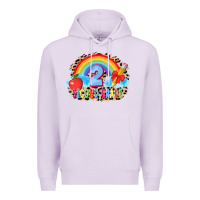 Lilac back to school 2 3200x2400 Premium Hoodie - AdoDesignShop