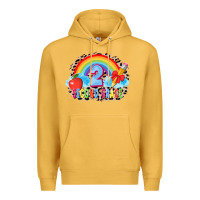 Mustard back to school 2 3200x2400 Premium Hoodie - AdoDesignShop