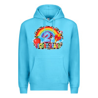 Ocean Blue back to school 2 3200x2400 Premium Hoodie - AdoDesignShop