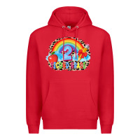 Red back to school 2 3200x2400 Premium Hoodie - AdoDesignShop