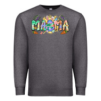 Charcoal Heather Easter Day mama Premium Sweatshirt - Neo Western