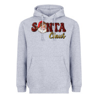 Heather Grey santa claus Heavyweight Hoodie - RanaPortraitStore