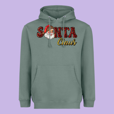 Santa Claus Heavyweight Hoodie Designed By Ranaportraitstore
