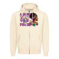 Sandshell A queen will always turn pain into power Zipper Hoodie - RanaPortraitStore