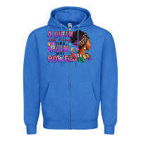 True Royal A queen will always turn pain into power Zipper Hoodie - RanaPortraitStore