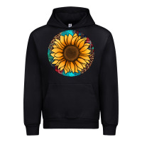 Black sunflower christmas ornament Urban Hoodie - Jasminsmagicworld