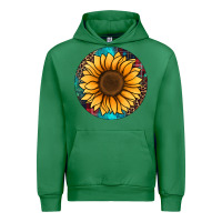 Emerald sunflower christmas ornament Urban Hoodie - Jasminsmagicworld