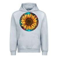 Heather Grey sunflower christmas ornament Urban Hoodie - Jasminsmagicworld