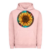 Pigment Salmon sunflower christmas ornament Urban Hoodie - Jasminsmagicworld