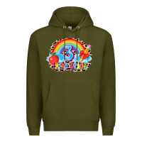 Army Green back to school 3 3200x2400 Premium Hoodie - AdoDesignShop