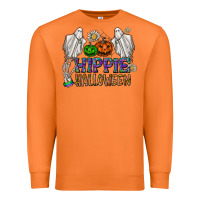 Carrot hippie halloween Premium Sweatshirt - CowhideDigitalArt